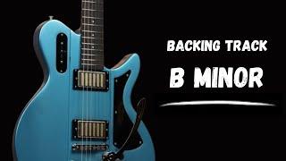 Dark Atmospheric Guitar Backing Track Jam in B Minor | 124 bpm