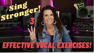 How To Sing Stronger With 3 Effective Vocal Exercises!