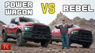 Ram vs Ram! 2025 Ram Power Wagon vs Rebel HD Off-Road  - Which Truck is Best?