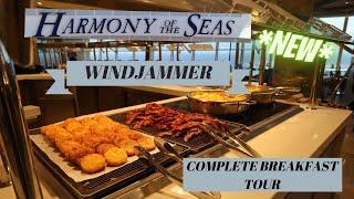 Harmony Of The Seas Windjammer Breakfast Buffet Complete Tour