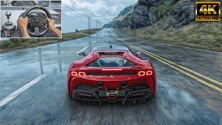 1109HP Ferrari SF90 Stradale - The Crew Motorfest | Steering Wheel Gameplay[4K]