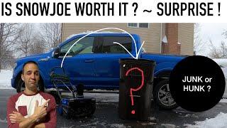 BEFORE you buy a SNOWJOE Snowblower watch this - SJ627E the good, the bad, da pretty !