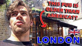 I Visited the Oldest Pub in London  - London 4K VLOG