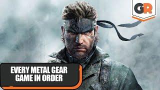 Every Metal Gear Game In Chronological Order