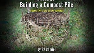 One Way of Making a Compost Pile