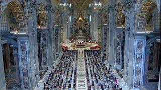 Holy Mass with Pope Francis on Pentecost Sunday, from St. Peter's Basilica 23 May 2021 HD