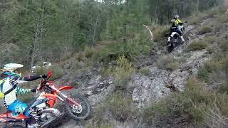 Enduro extremo de "A Rua" 2022 na provincia de Ourense.