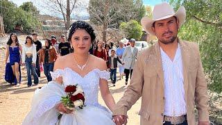 BODA DE MAGALI Y EDGAR ANTONIO CON BANDA POR TODO EL RANCHO