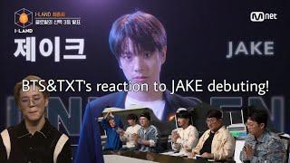 [English Subtitle] BTS&TXT's reaction ENHYPEN JAKE debuting!