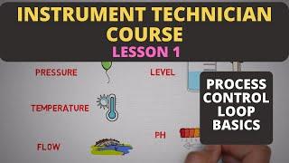 Process control loop Basics - Instrumentation technician Course - Lesson 1