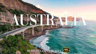 Australia 4k - Relaxing Music, Calm Music, Study Music - 4K Video UltraHD