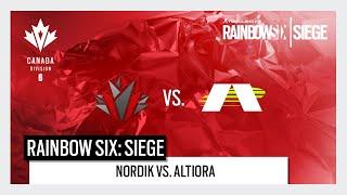 Canada Division 2020 Stage 2 Play Day 1 - Altiora vs. Nordik