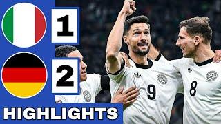 ️Italy vs Germany (1-2) Extended HIGHLIGHTS | UEFA Nations League Quarter-Finals