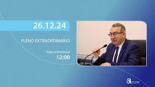 Pleno Extraordinario 26 de diciembre de 2024