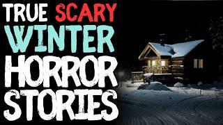 True Winter Scary Horror Stories for Sleep | Black Screen With Rain Sounds