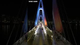 No One Believes This Is Real!  | Viral 4K Drone Shot of Brazil’s Glowing Bridge
