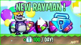 NEW RAYMAN!! get RICH FAST and EASY!!| GROWTOPIA PRIVATE SERVER TERBARU 2024 | NEW GTPS 2024 4.52