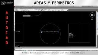 AutoCAD Medir áreas y perímetros