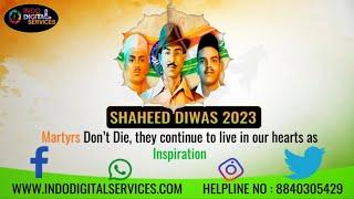 Shaheed Diwas 2023 || Best Digital Marketing Company in Lucknow 2023 || Digital Marketing Agency ||