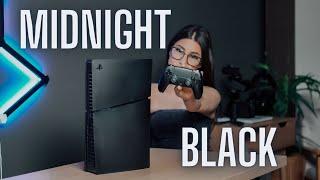 NEW Midnight Black PlayStation 5 Slim Cover Plates Unboxing