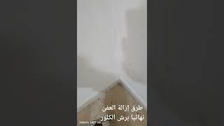 طريقة سريعة لإزالة العفن عن الجدران