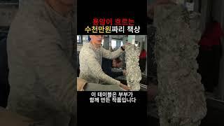 살아있는 나무 위로 용암이 흐른다!?