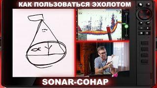 Как пользоваться эхолотом? Часть 2. SONAR-Сонар.