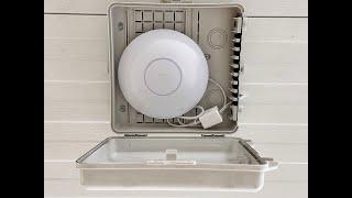 We Installed Ubiquiti WiFi Access Points in the Freezer.  #ubiquiti #ubiquitinetworks #unifi