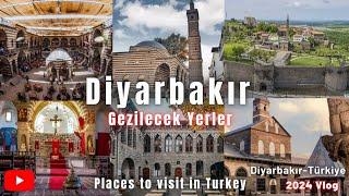 Diyarbakır Gezilecek Yerler 2024 Vlog #diyarbakır #gezilecekyerler #gezi #gezirehberi #diyarbakır