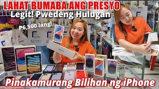 Lahat Bumaba Ang Presyo! Pinakamurang Bilihan Ng iPhone, Pwede Pang Hulugan (Unboxing & Legit Check)