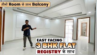 3 Balcony वाला Ready-To-Move 3 BHK | Loan & Registry Available | East Facing | South Delhi Property