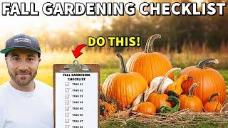 Essential FALL GARDENING Checklist You Must Do NOW!