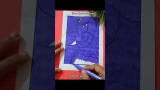 quick ganesh drawing#very easy#ganesh chaturthi#art and Craft with Sangita#viralshorts
