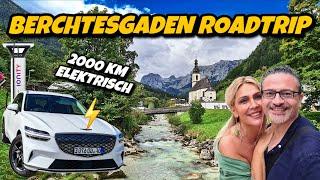 Bayern Reise im Elektroauto Genesis GV70! Berchtesgaden Ramsau Königssee Bad Reichenhall Kurzurlaub