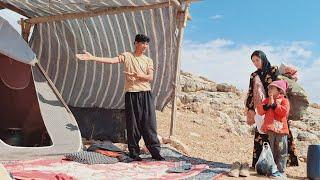 Nomadic life: Narges leaving her place and taking shelter with her brother Amir