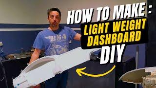 Light Weight Dashboard how to: Making a fiberglass dashboard for my 2007 Ford Focus race car