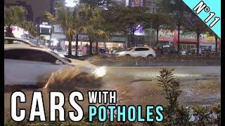 Cars Hitting MASSIVE Potholes (#11)