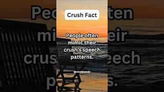 Crush Fact - People often mimic their crush's speech patterns...#shorts #shortsviral #subscribe