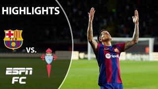 BARCELONA WITH THE COMEBACK  Barcelona vs. Celta Vigo | LALIGA Highlights | ESPN FC