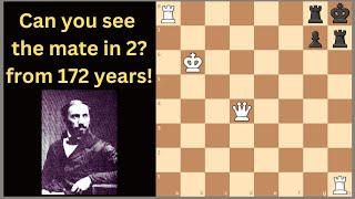 Famous Mate in 2 Moves Puzzle