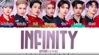 SuperM - 'INFINITY' Lyrics [Color Coded_Han_Rom_Eng]