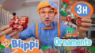 Christmas Creativity: Blippi’s Festive DIY Crafts! | Blippi | Kids TV Shows