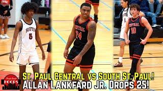 St. Paul Central Takes On South St. Paul! Allan Lankfard Jr Drops 25!