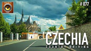 Czech Republic Driving Tour with Smooth Jazz  Czech Republic 4K HDR