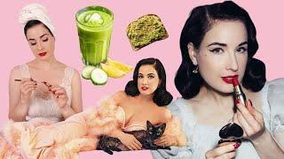 Dita von Teese's Insane Morning Routine