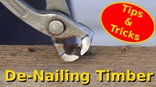 Nagelentfernung aus Holz (Tipps und Tricks)