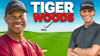 Tiger Woods teaches me how to hit it Straight!