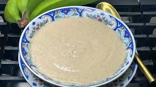 How To Make Jamaican Banana Porridge|THE RAINA’S KITCHEN