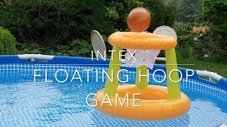 Intex floating hoop game