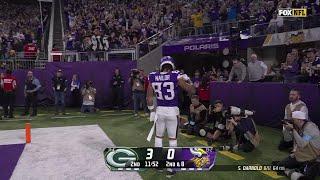 Darnold's 31-yard TD launch to Nailor get Vikings on board vs. Pack